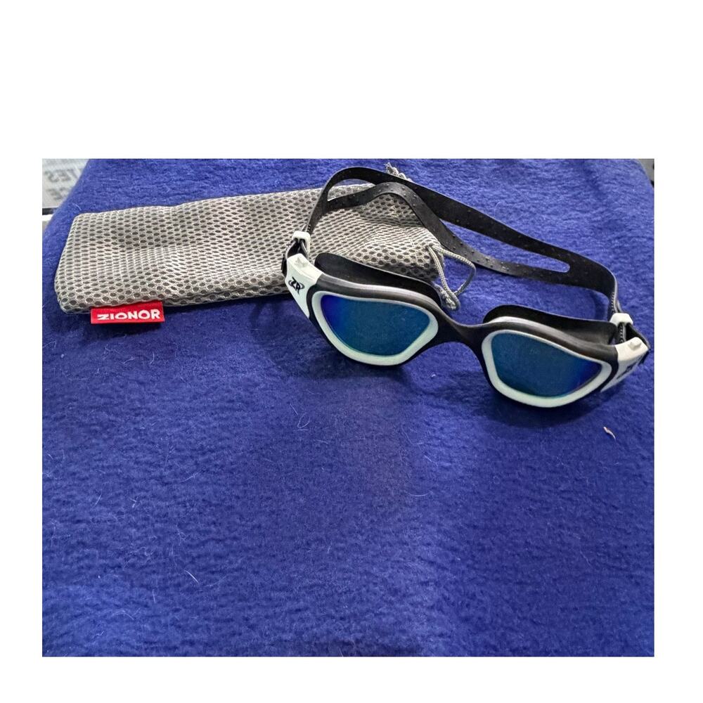 ZIONOR G1 Swim Goggles Adult Men Women ZR Mirrored Anti Fog UV Protection